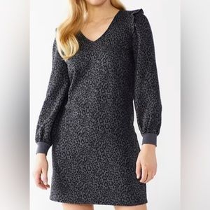 Nine West Leopard Print Dress XL New Without Tags